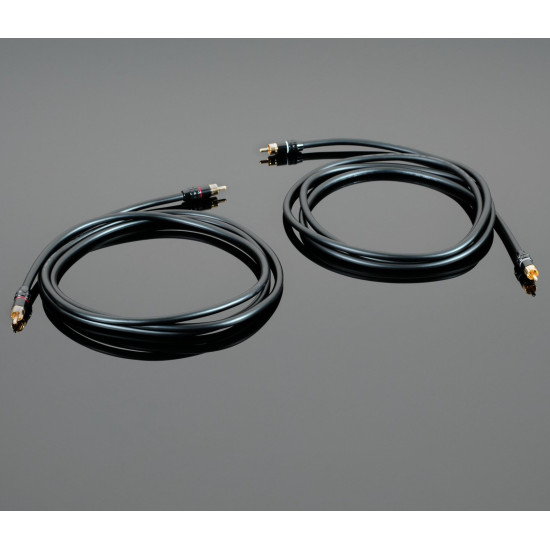 Hardwired cables RCA - 1m