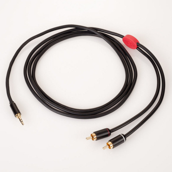 Hardwired 1/8 vers RCA - 2m